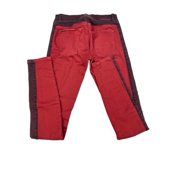 Current Elliott - Side Panel Skinny Jeans in Red - Picture 3 of 3